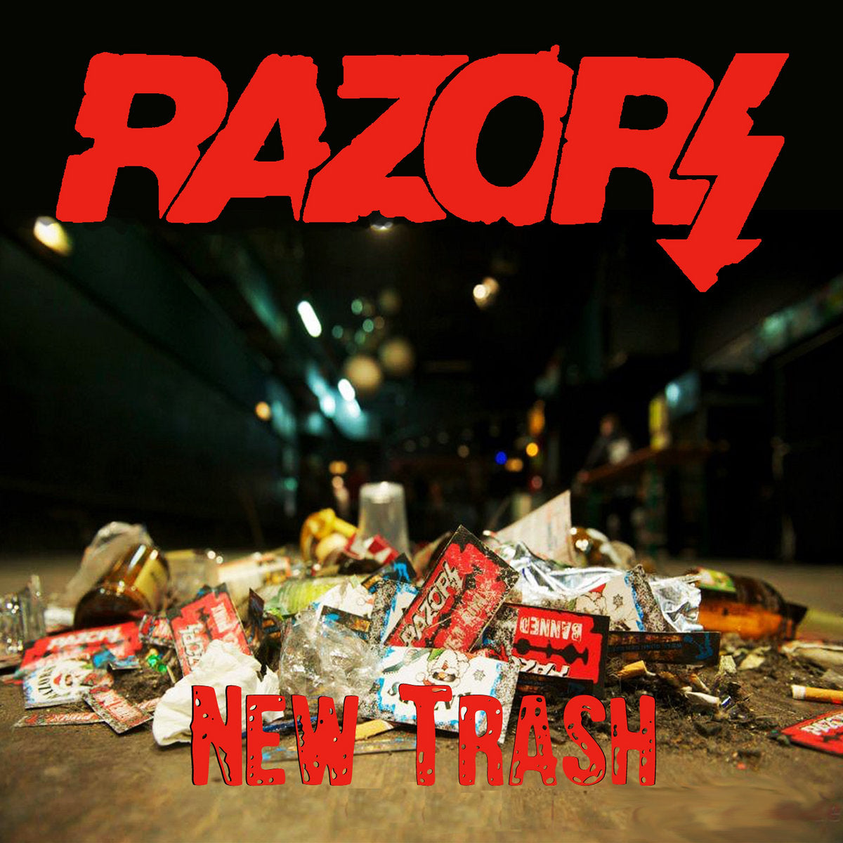 RAZORS • New Trash (Red Vinyl) • LP