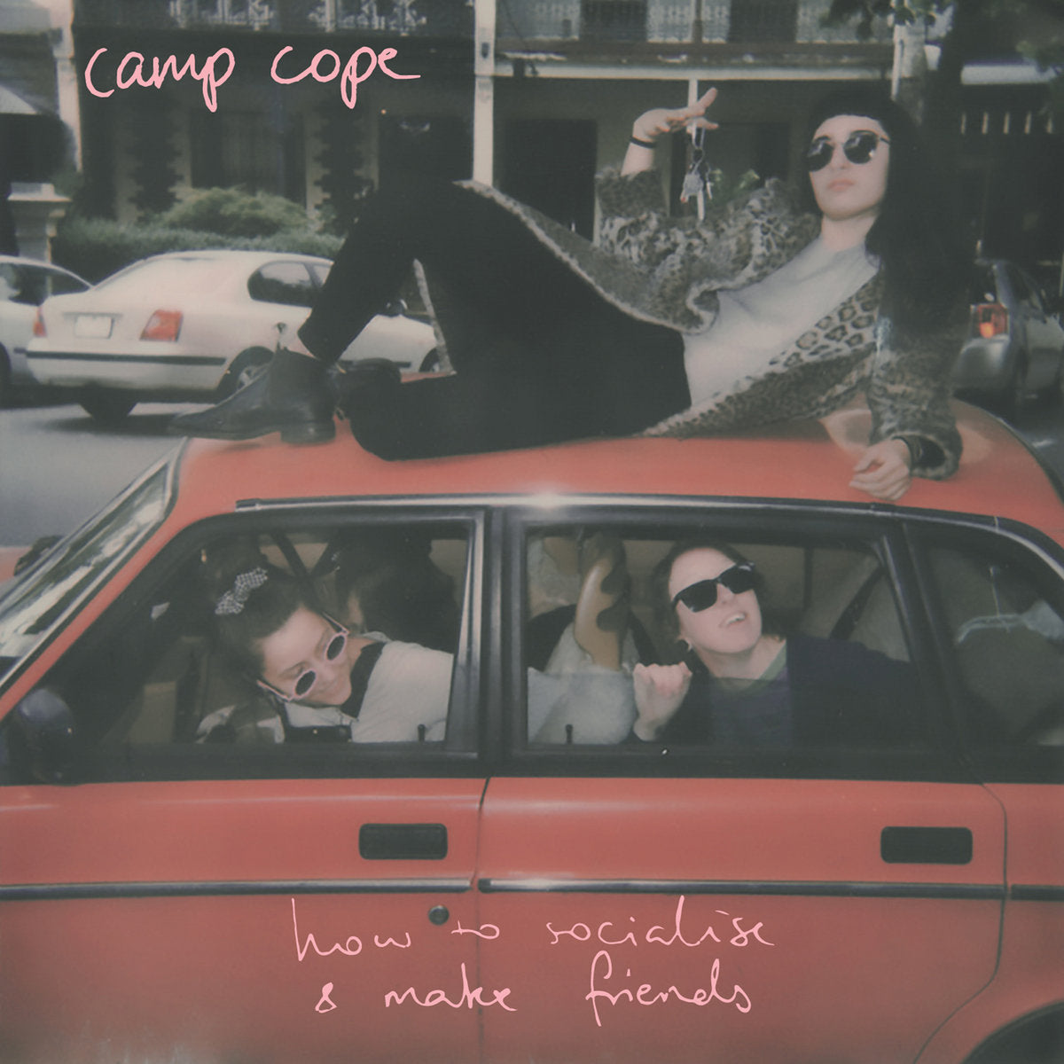 CAMP COPE • How To Socialise & Make Friends (Baby Pink & Black Swirl Vinyl) • LP