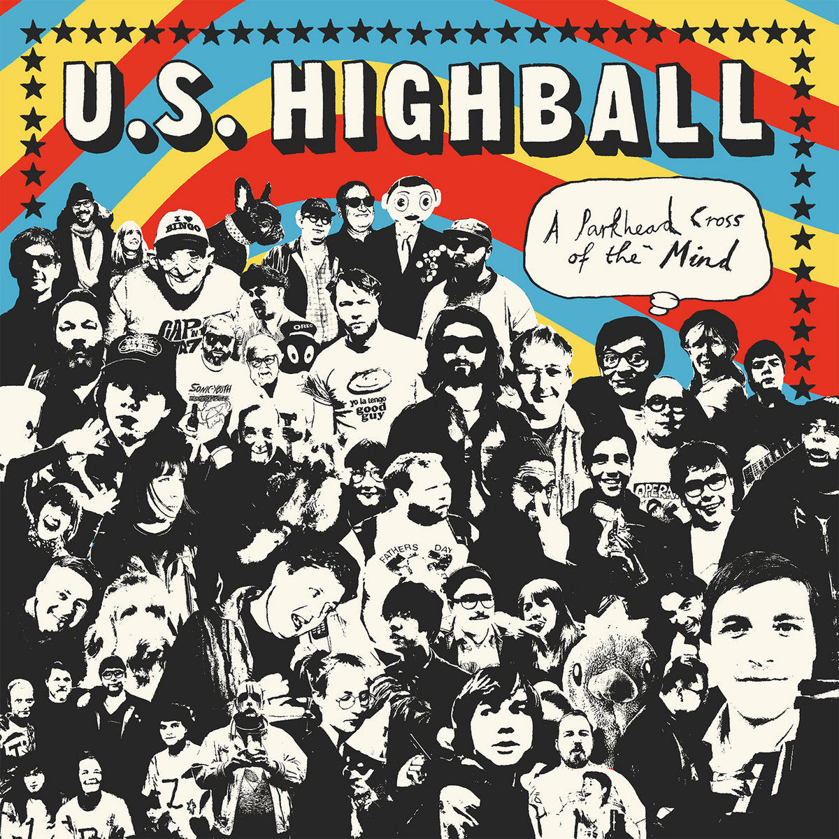 U.S. HIGHBALL • A Parkhead Cross Of The Mind (Clear Red Vinyl) • LP