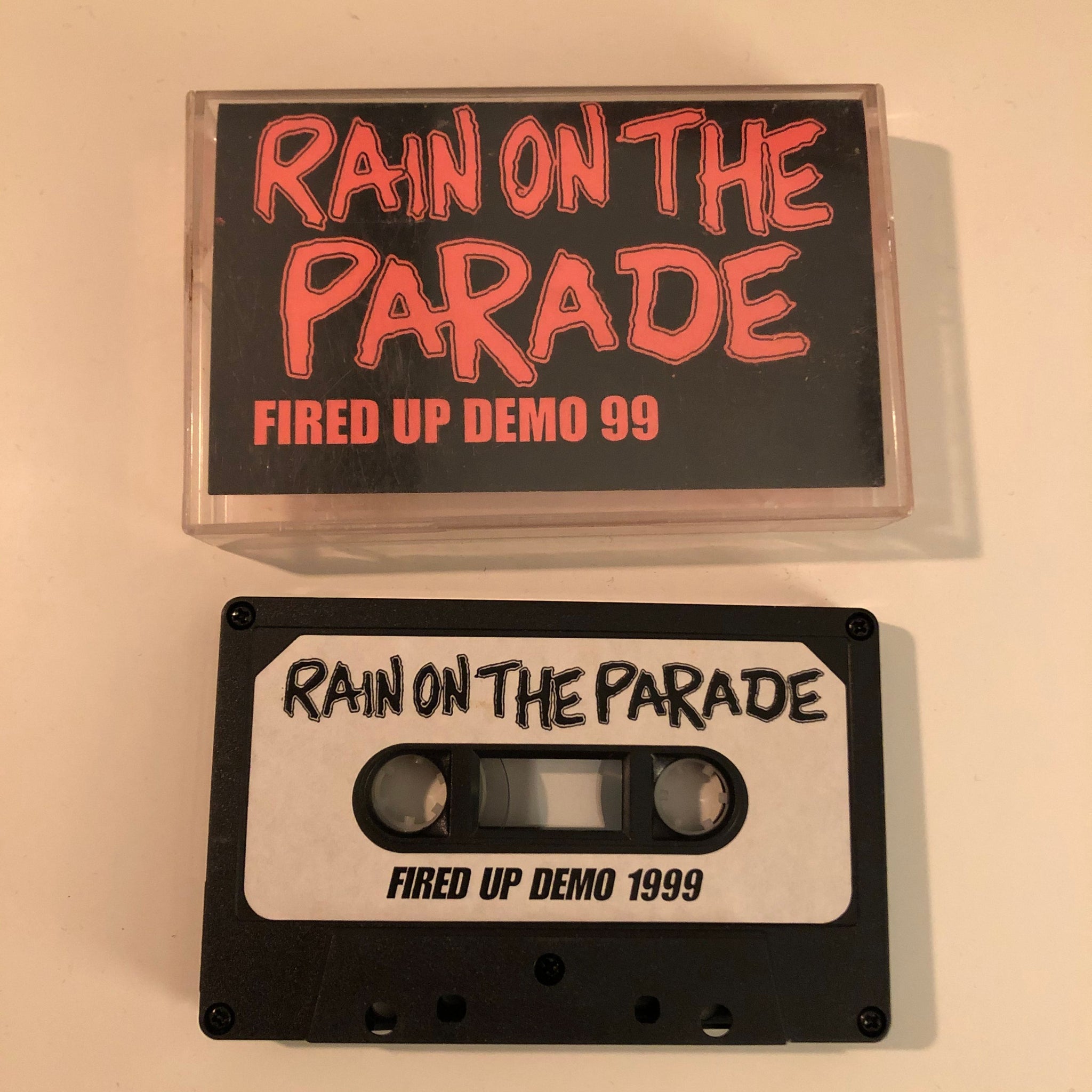 RAIN ON THE PARADE • Fired Up Demo 1999 • Tape