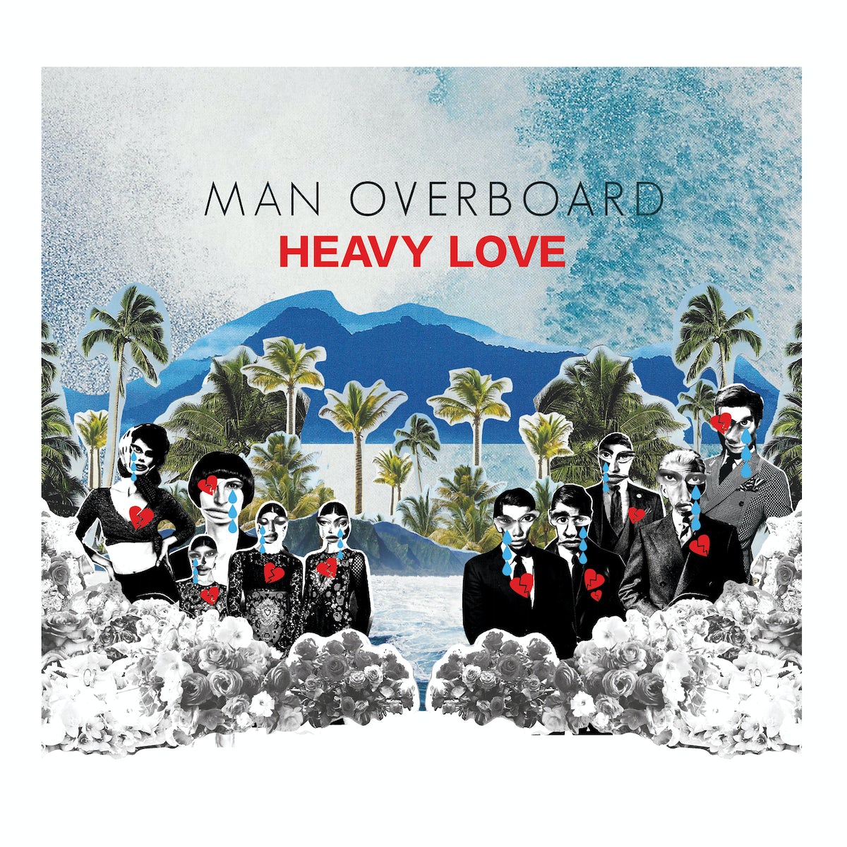 MAN OVERBOARD • Heavy Love (Clear Red Splatter) • LP