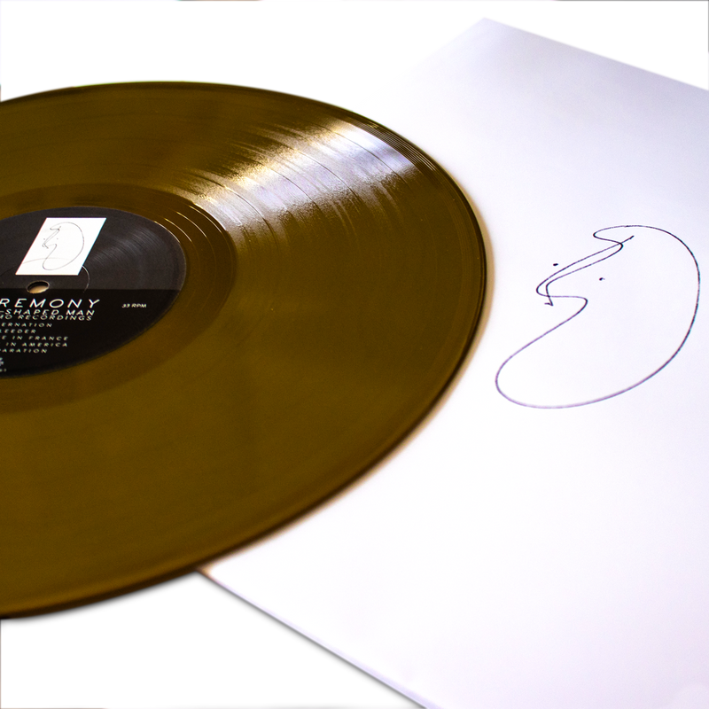 CEREMONY • The L-Shaped Man / The Demo Recordings (Gold Sparkle Vinyl) • LP