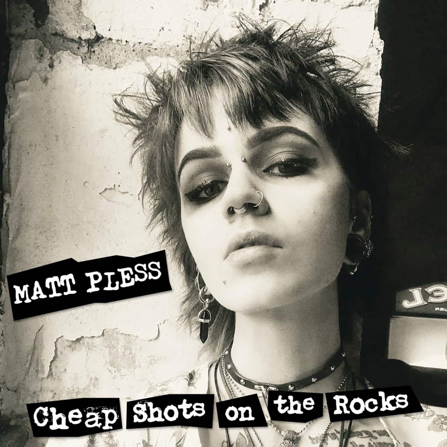 MATT PLESS • Cheap Shots On The Rocks (Black Splatter Vinyl) • LP