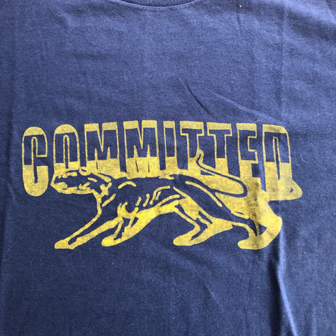 COMMITTED • wild cat • T-Shirt