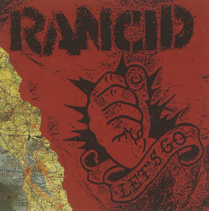RANCID • Let's Go (Milky Clear & Black Galaxy Coloured Vinyl) • LP